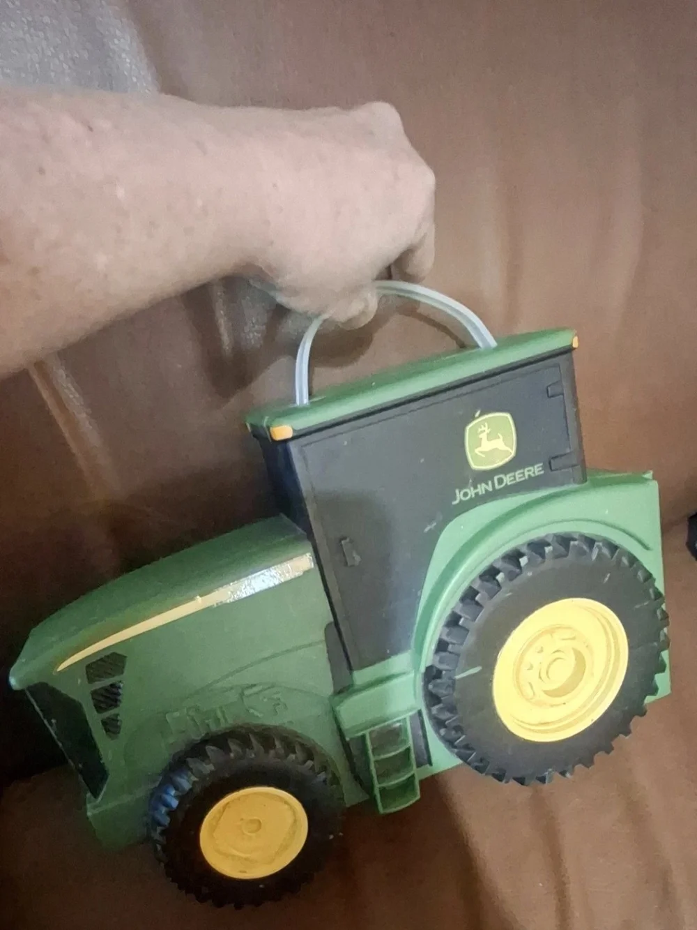 John Deere Green & Yellow Toy Tractor for Kids